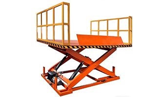剪叉式卸货平台